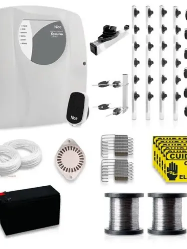 Kit de Cerca Elétrica/ Concertina galvanizada 
