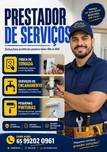 Pequenos Reparos e pintura.