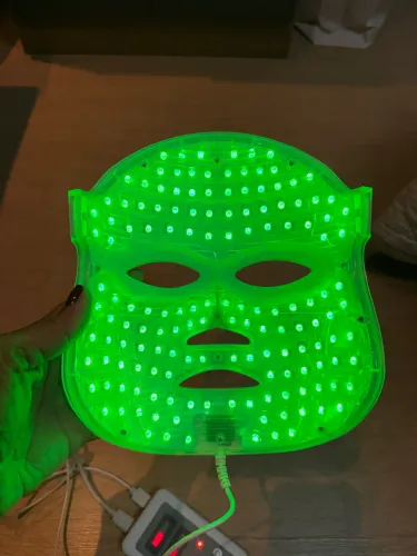 Máscara Facial LED Aphrona Moonlight - Perfeito Estado, com Caixa e Acessórios