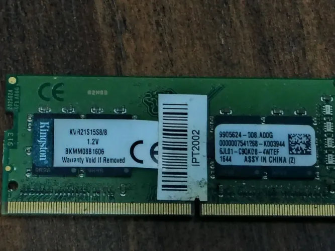 Memória ddr4 8Gb notebook