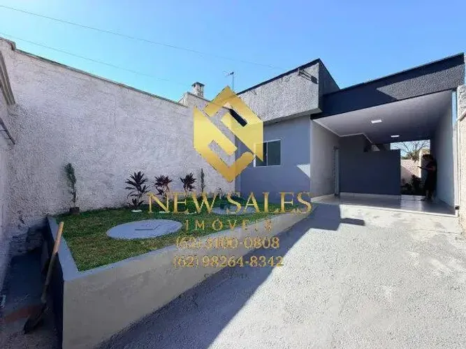 Casa- 2 quartos, 2 vagas, 181m² de lote- Parque das flores, Senador Canedo