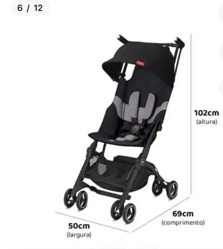 Carrinho compacto GB pockit all terrain
