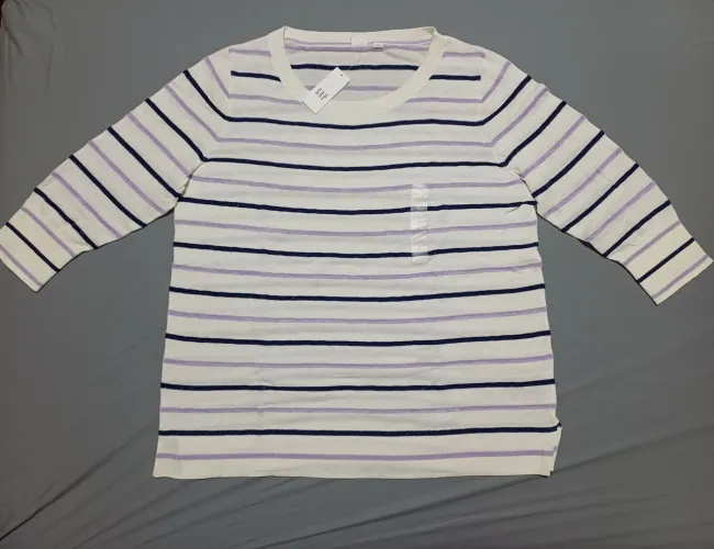 Blusa GAP manga 3/4 tamanho G