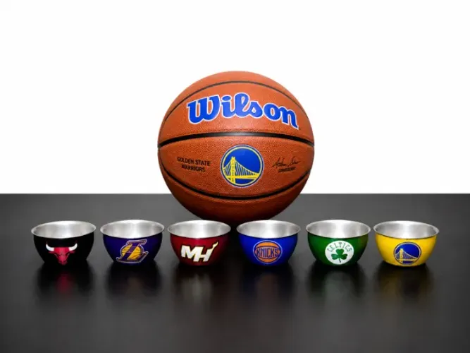 Bola De Basquete Wilson NBA Team Alliance + Potes de Molho NBA(Oficial)