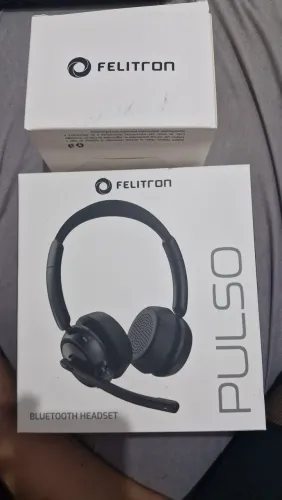 Headset pulso (felitron) + dock statin (carregador por indução)