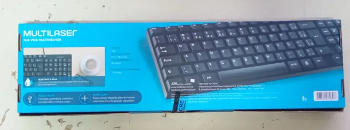 TECLADO MULTILASER TC193