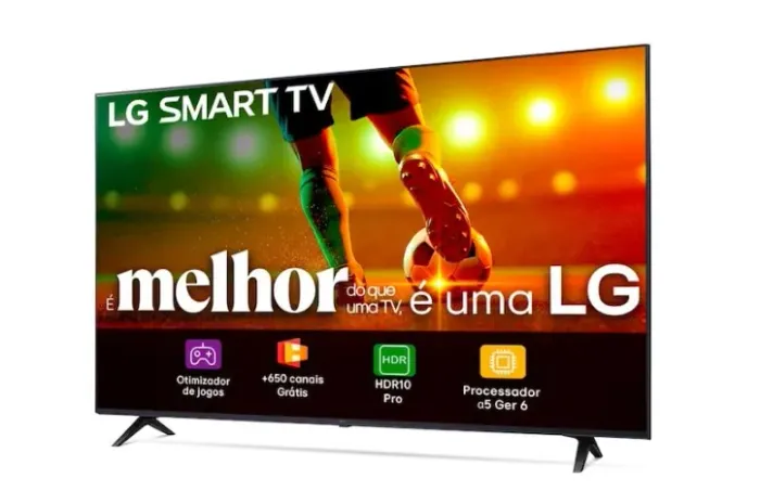 Smartv LG 32 com ThinQ AI quase sem uso
