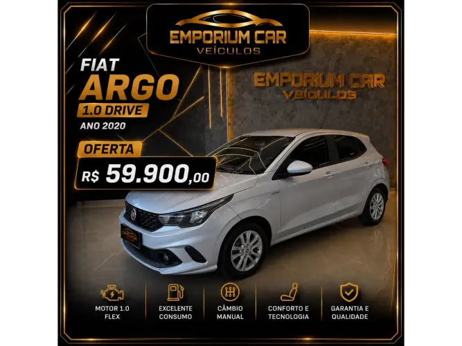 Fiat Argo Drive 1.0 Firefly 2020