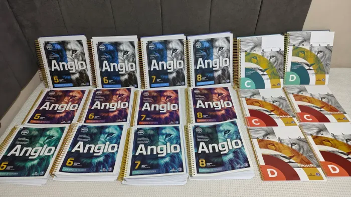 Livros Anglo 2ano ensino médio
