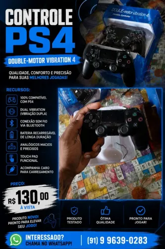 Controle ps4