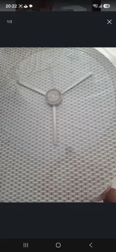 Centro de mesa giratório 70 cm em vidro bailarina. 