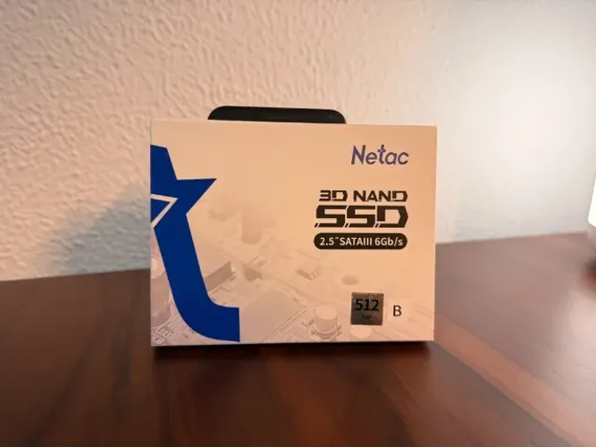 SSD Netac 512GB SATA III 2.5 Novo Lacrado