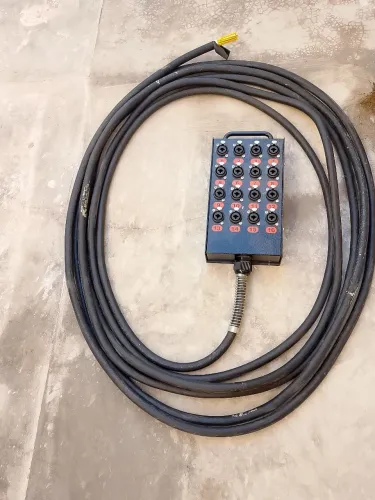 Multicabos 16 CANAIS conectores combo XLR/P10 fêmea -10 METROS COMPRIMENTO