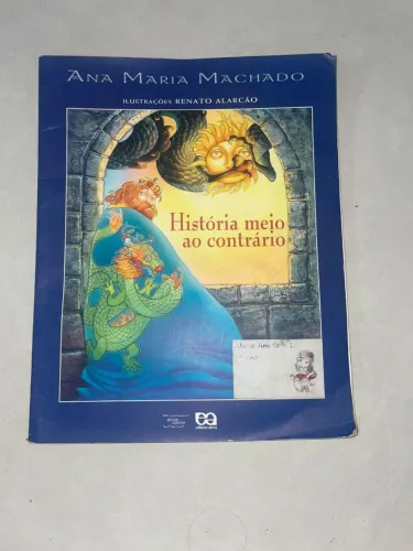 Livro história meio ao contrário 