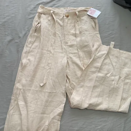 Calça social wid leg