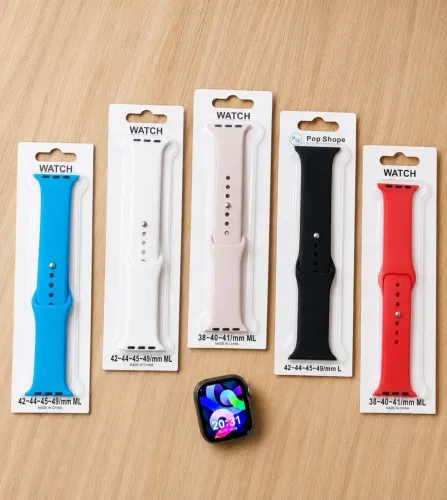 Pulseira Apple Watch silicone 