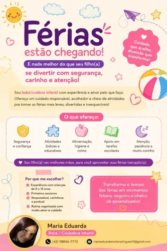 Está a procura de uma babá?