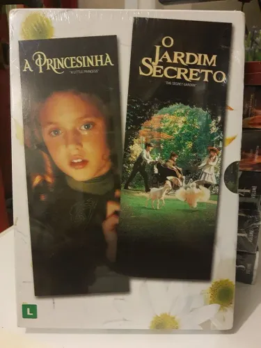 DVD BOX - O JARDIM SECRETO E A PRINCESINHA ( NOVO E LACRADO )