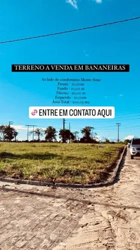 Terreno Bananeiras/PB - oferta imperdível- ao lado do Condomínio Monte Sinai
