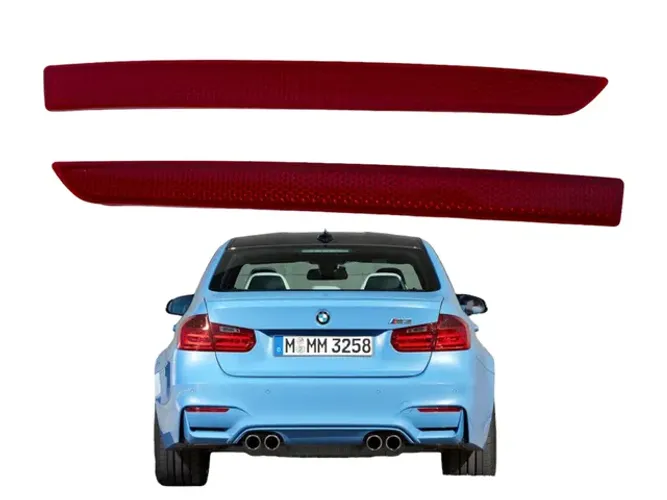 Par Refletor Parachoque Traseiro Bmw M3 2015 2016 2017 2018 F80