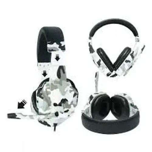Fone De Ouvido Gamer Camuflado Usb/p2 C/microf. E Led Bm218
