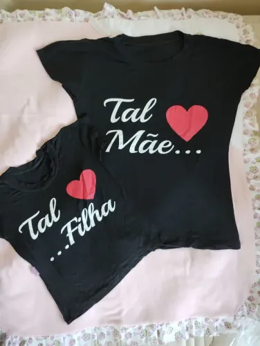 Camisetas Tal Mãe Tal Filha 