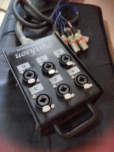 Multicabo medusa montado 6 metros conectores COMBO (P10 XRL)