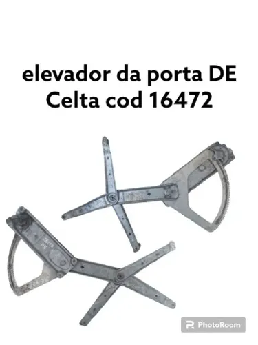 Elevador da porta dianteira esquerda Chevrolet celta