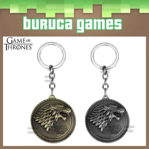 Chaveiro Game of Thrones (Guerra dos Tronos) de metal (Novo)