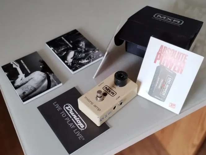 MXR Micro Amp - Pedal de booster Amplificador para Guitarra