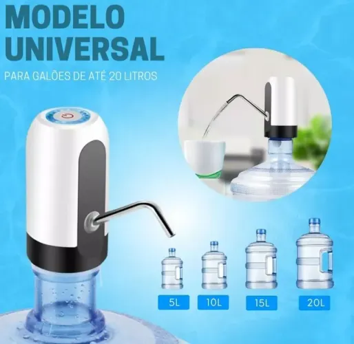 Bomba elétrica para garrafão de água 