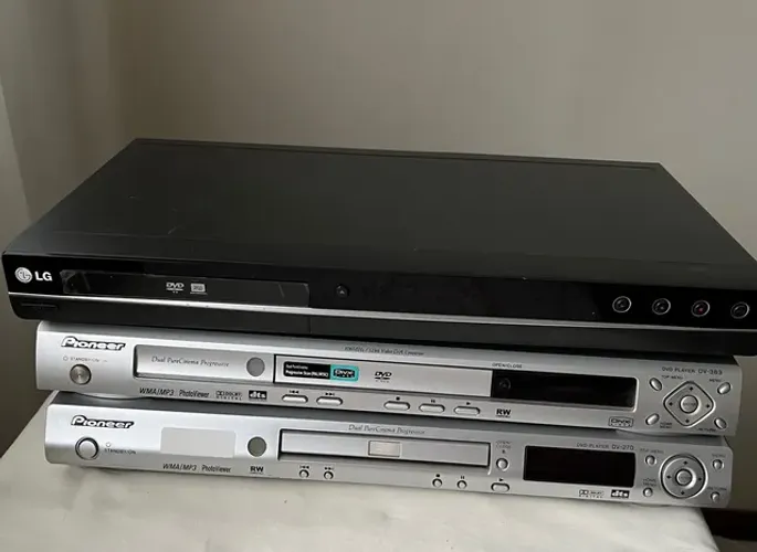 Kit de 3 Aparelhos DVD