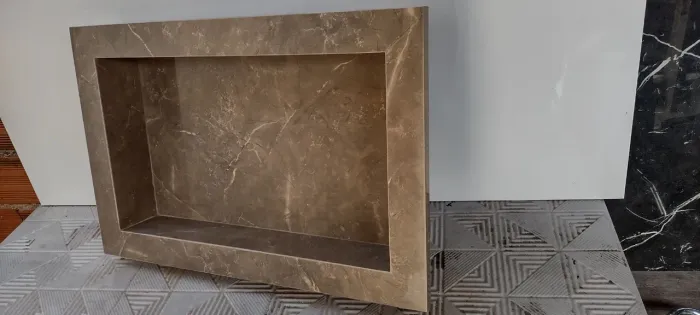 NINCHO de porcelanato para banheiro