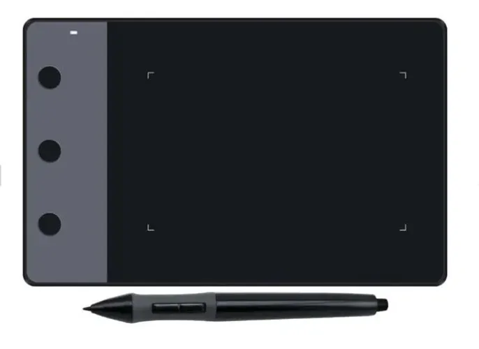 Mesa Digitalizadora Huion h420 Osu Desenho E Design C3 Teclas