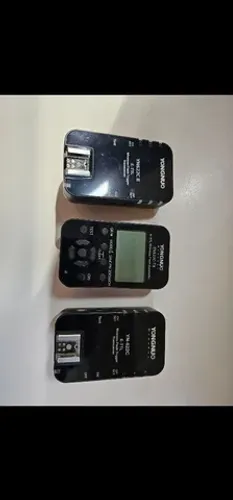 Flash transmissor e receptor Yongnuo
