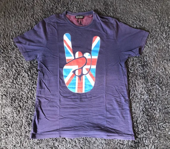 Camiseta Rock Roxa