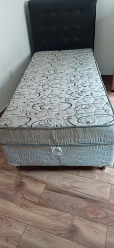 Cama box solteiro ortopédica ortobom
