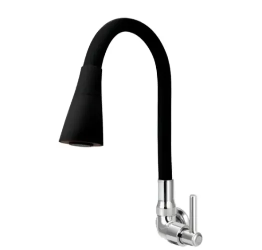 Torneira Flexivel para cozinha Preta - NOVA