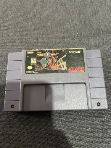 Cartucho de Jogo Super Nintendo Original - NBA HANG TIME