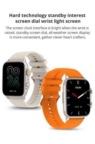 Relógio colmi c81 2.0 novo original Inteligente Smartwatch COLMI - Tela Colorida
