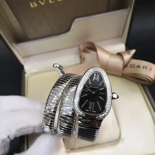 Relogio serpenti bvlgari com 20 milésimos de ouro 18k 