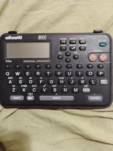 Antiga Calculadora Organizadora Olivetti D300