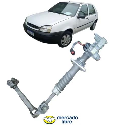 Coluna Direção Mecânica 1.0 8v Igniç Ford Fiesta 1996 A 2006