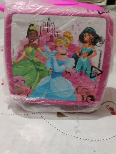 Porta lanche da Tupperware.