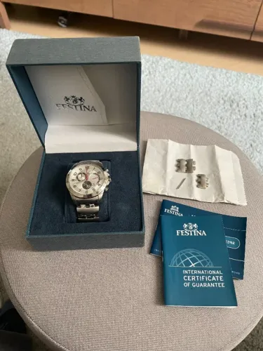 Relógio Festina Aço Inox Original