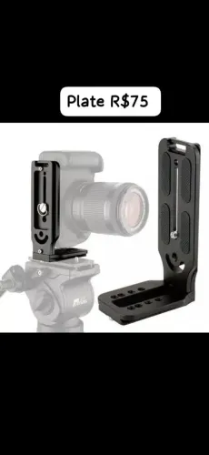 Plate L para cameras Canon Nikon Sony