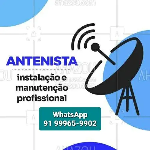 Antenista, instalação e manutenção