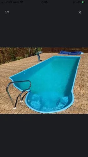 Piscina Moderna com Aquecimento Solar Incluso