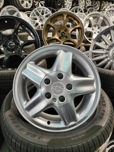 Jogo de rodas vectra zafira aro 15 5x110 originais 