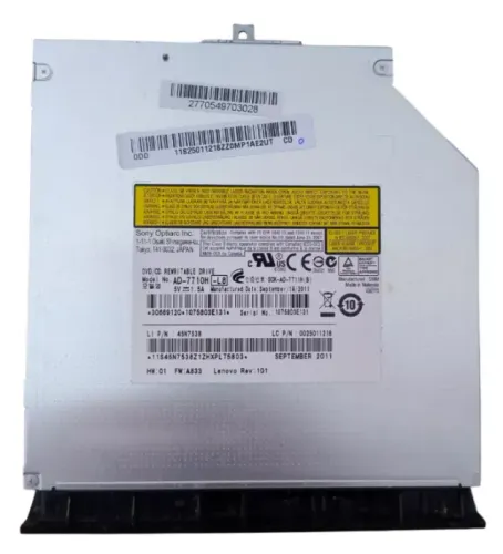 Gravador Cd/dvd-rw Sata Lenovo G470 G475 G480 G485 - Gt33n